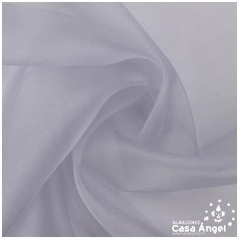 ORGANZA PLATA CRISTAL SERIE PAOLA 150cm