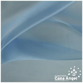 ORGANZA CELESTE CRISTAL SERIE PAOLA 150cm