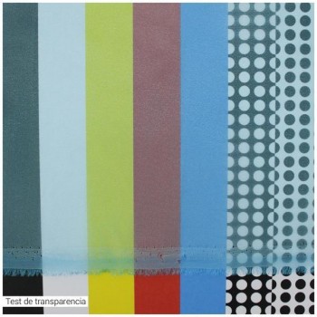 ORGANZA TURQUESA CRISTAL SERIE PAOLA 150cm