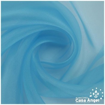 ORGANZA TURQUESA CRISTAL SERIE PAOLA 150cm