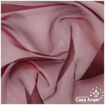ORGANZA BURDEOS CRISTAL SERIE PAOLA 150cm