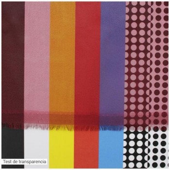 ORGANZA ROJO RUBÍ CRISTAL SERIE PAOLA 150cm