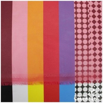 ORGANZA ROJO CORAL CRISTAL SERIE PAOLA 150cm