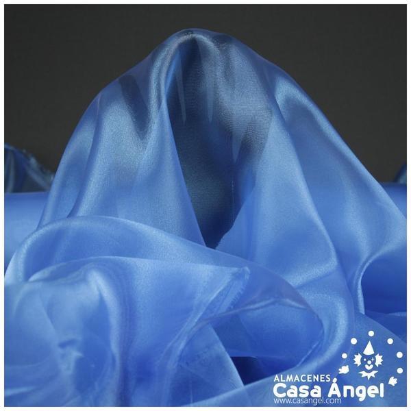 ORGANZA AZUL MARINO CRISTAL SERIE PAOLA 150cm