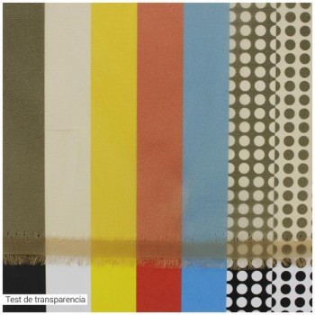 ORGANZA ORO CRISTAL SERIE PAOLA 150cm