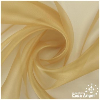 ORGANZA ORO CRISTAL SERIE PAOLA 150cm