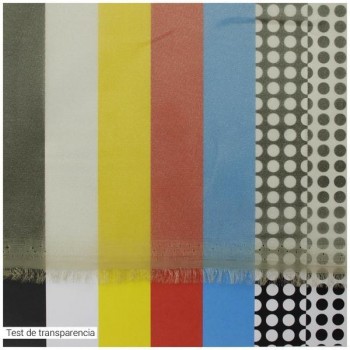 ORGANZA BEIGE CRISTAL SERIE PAOLA 150cm