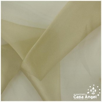 ORGANZA BEIGE CRISTAL SERIE PAOLA 150cm