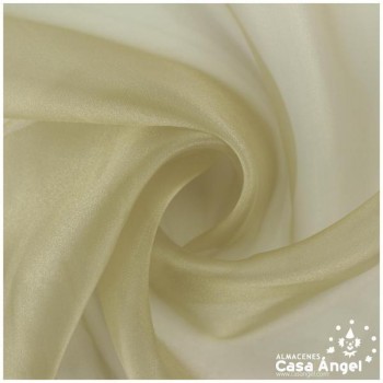 ORGANZA BEIGE CRISTAL SERIE PAOLA 150cm