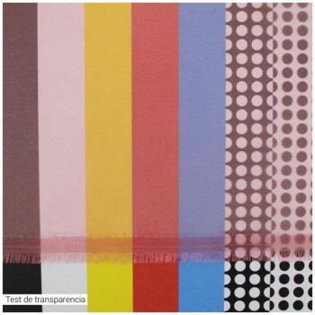 ORGANZA ROSA MAQUILLAJE CRISTAL SERIE PAOLA 150cm