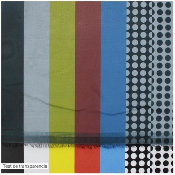 ORGANZA VERDE BOTELLA CRISTAL SERIE PAOLA 150cm