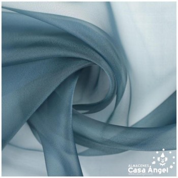 ORGANZA VERDE BOTELLA CRISTAL SERIE PAOLA 150cm