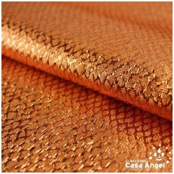 TELA LAMÉ TOPAZ COBRE SERIE VALINOS 115cm