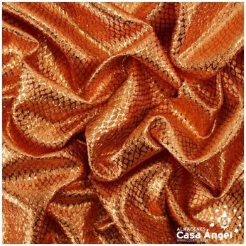 TELA LAMÉ TOPAZ COBRE SERIE VALINOS 115cm