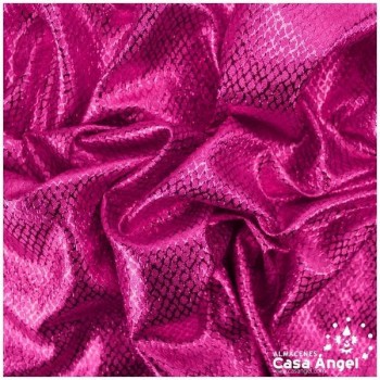 TELA LAMÉ TOPAZ FUCSIA SERIE VALINOS 115cm