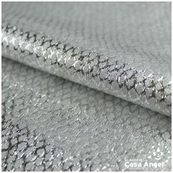 TELA LAMÉ TOPAZ PLATA SERIE VALINOS 115cm