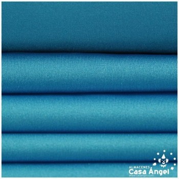 TELA LYCRA LISA BRILLANTE TURQUESA 150cm