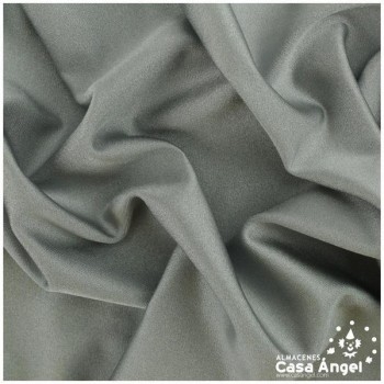 TELA LYCRA LISA BRILLANTE PLATA 150cm