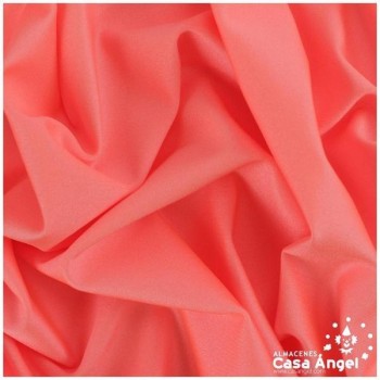 TELA LYCRA LISA BRILLANTE SALMÓN 150cm