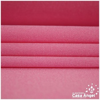 TELA LYCRA LISA BRILLANTE ROSA 150cm