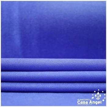 TELA LYCRA LISA BRILLANTE AZUL 150cm