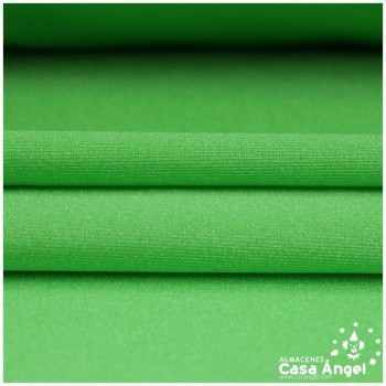 TELA LYCRA LISA BRILLANTE VERDE 150cm