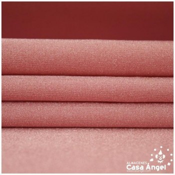 TELA LYCRA LISA BRILLANTE ROSA PALO 150cm