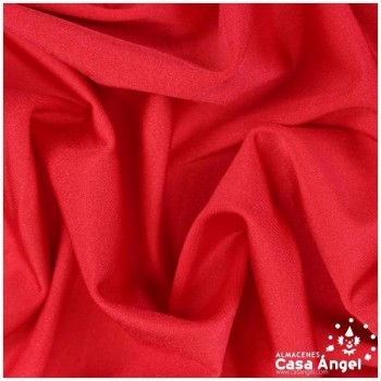 TELA LYCRA LISA BRILLANTE ROJO AMAPOLA 150cm
