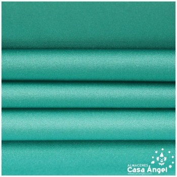 TELA LYCRA LISA BRILLANTE VERDE ESMERALDA 150cm