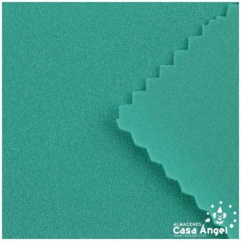 TELA LYCRA LISA BRILLANTE VERDE ESMERALDA 150cm