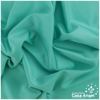 TELA LYCRA LISA BRILLANTE VERDE ESMERALDA 150cm