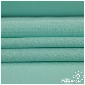 TELA LYCRA LISA BRILLANTE AGUAMARINA 150cm