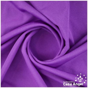 TELA LYCRA LISA BRILLANTE MORADO BERENJENA 150cm