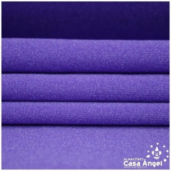 TELA LYCRA LISA BRILLANTE CIRUELA 150cm