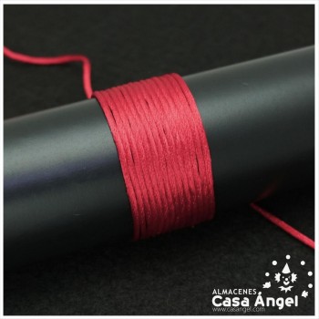 CORDÓN COLA DE RATÓN SATINADO 2mm