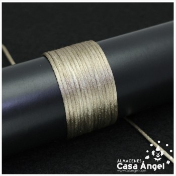CORDÓN COLA DE RATÓN SATINADO 2mm
