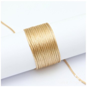 CORDÓN COLA DE RATÓN SATINADO 2mm