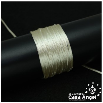 CORDÓN COLA DE RATÓN SATINADO 2mm
