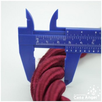 CORDÓN DE ESTRADO ROJO POR METROS CALIBRE 27mm