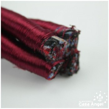 CORDÓN DE ESTRADO BURDEOS POR METROS CALIBRE 27mm
