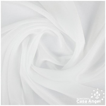 GASA FINA BLANCO LISO SERIE DRAVA 150cm