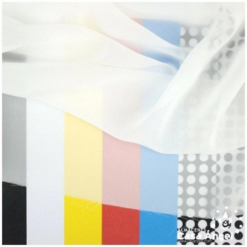 GASA FINA BLANCO LISO SERIE DRAVA 150cm