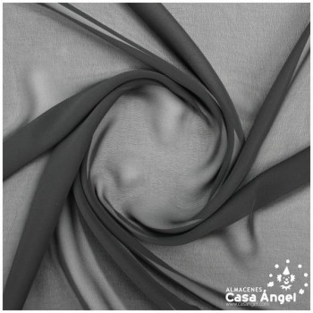 GASA FINA NEGRO LISO SERIE DRAVA 150cm