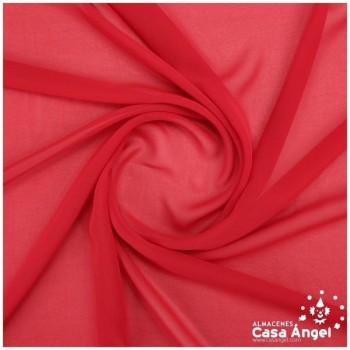 GASA FINA ROJA LISA SERIE DRAVA 150cm