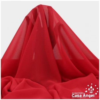 GASA FINA ROJA LISA SERIE DRAVA 150cm