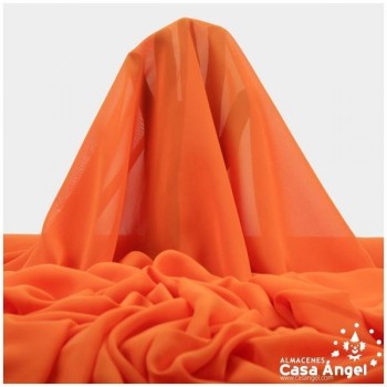 GASA FINA NARANJA LISO SERIE DRAVA 150cm