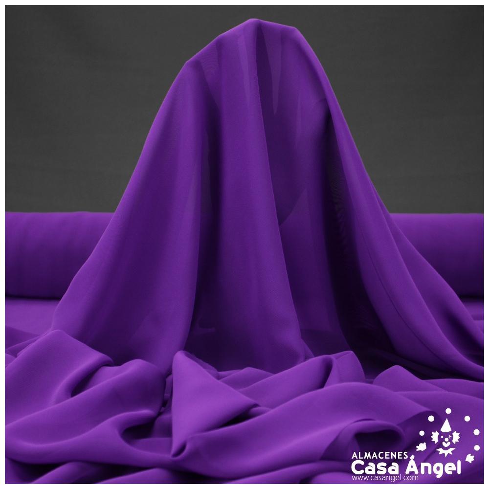 GASA FINA MORADO LISO SERIE DRAVA 150cm