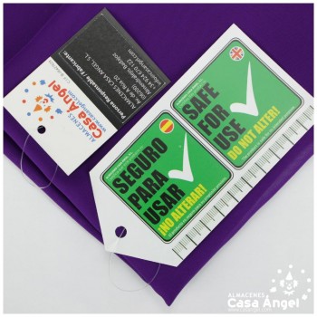 GASA FINA MORADO LISO SERIE DRAVA 150cm