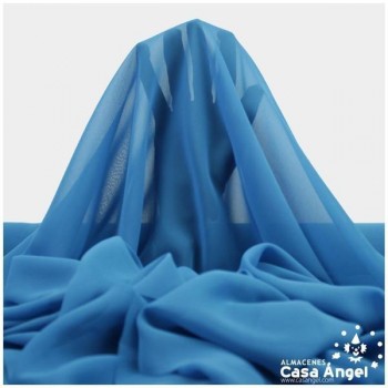 GASA FINA AZUL AZAFATA LISA SERIE DRAVA 150cm