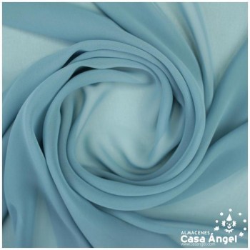 GASA FINA AZUL ACERO LISA SERIE DRAVA 150cm